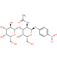 59837-14-8 P-NITROPHENYL 2-ACETAMIDO-2-DEOXY-3-O-(BETA-D-GALACTOPYRANOSYL)-ALPHA-D-GALACTOPYRANOSIDE chemical structure