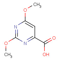 59864-30-1 2,4-DIMETHOXYPYRIMIDINE-6-CARBOXYLIC ACID chemical structure