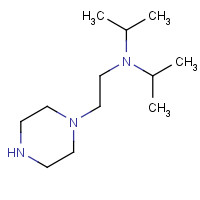 59955-93-0 1-(2-DIISOPROPYLAMINOETHYL)PIPERAZINE chemical structure