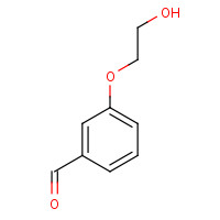 60345-97-3 3-(2-HYDROXYETHOXY)BENZALDEHYDE chemical structure