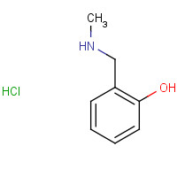 60399-02-2 2-HYDROXY-N-METHYLBENZYLAMINE HYDROCHLORIDE chemical structure