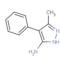 60419-81-0 5-METHYL-4-PHENYL-2H-PYRAZOL-3-YLAMINE chemical structure