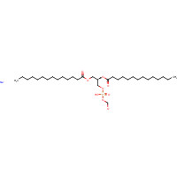 60569-02-0 1,2-DIMYRISTOYL-SN-GLYCEROPHOSPHOMETHANOL,SODIUM SALT chemical structure