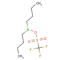 60669-69-4 DIBUTYLBORON TRIFLUOROMETHANESULFONATE chemical structure