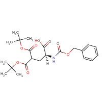 60686-50-2 Z-L-GLA(OTBU)2-OH chemical structure