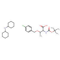 60803-72-7 BOC-THR(P-CHLORO-BZL)-OH DCHA chemical structure