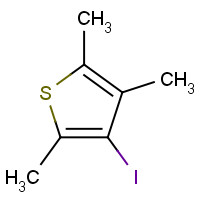 60813-84-5 3-IODO-2,4,5-TRIMETHYLTHIOPHENE chemical structure