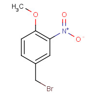 61010-34-2 4-Methoxy-3-nitrobenzyl bromide chemical structure