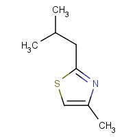 61323-24-8 2-Isobutyl-4-methylthiazole chemical structure