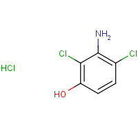 61693-43-4 2,4-Dichloro-3-aminophenol hydrochloride chemical structure