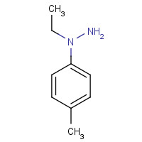 61715-72-8 1-ETHYL-1-(P-TOLYL)HYDRAZINE chemical structure