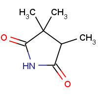 61748-86-5 ALPHA,ALPHA-DIMETHYL-BETA-METHYLSUCCINIMIDE chemical structure