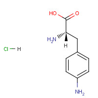 62040-55-5 4-Amino-L-phenylalanine hydrochloride chemical structure