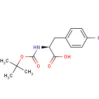 62129-44-6 BOC-4-IODO-L-PHENYLALANINE chemical structure