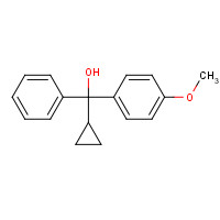 62587-03-5 CYCLOPROPYL 4-METHOXYDIPHENYLCARBINOL chemical structure