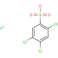 62625-17-6 2,4,5-TRICHLOROBENZENESULFONIC ACID POTASSIUM SALT chemical structure