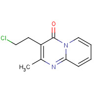 63234-80-0 3-(2-Chloroethyl)-6,7,8,9-tetrahydro-2-methyl-4H-pyrido[1,2-a]pyrimidin-4-one chemical structure