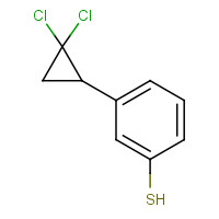 63289-85-0 2,2-DICHLOROCYCLOPROPYL PHENYL SULFIDE chemical structure