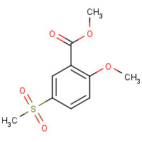 63484-12-8 Methyl 2-methoxy-5-methylsulfonylbenzoate chemical structure