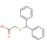 63547-22-8 2-[(Diphenylmethyl)thio]acetic acid chemical structure