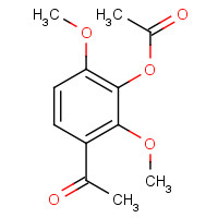 63604-86-4 3'-ACETOXY-2',4'-DIMETHOXYACETOPHENONE chemical structure