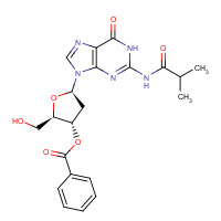 63660-23-1 N2-ISOBUTYRYL-3'-O-BENZOYL-2'-DEOXYGUANOSINE chemical structure