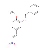 63909-29-5 TRANS-3-BENZYLOXY-4-METHOXY-BETA-NITROSTYRENE chemical structure
