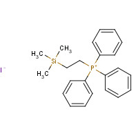 63922-84-9 (2-TRIMETHYLSILYLETHYL)TRIPHENYLPHOSPHONIUM IODIDE chemical structure