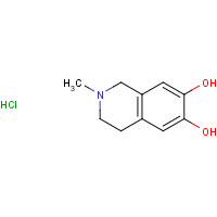 63937-92-8 2-METHYL-1,2,3,4-TETRAHYDRO-6,7-ISOQUINOLINEDIOL HYDROCHLORIDE chemical structure