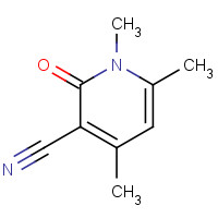 64038-03-5 1,4,6-TRIMETHYL-2-OXO-1,2-DIHYDRO-3-PYRIDINECARBONITRILE chemical structure