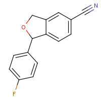 64169-67-1 1-(4-Fluorophenyl)-1,3-dihydro isobenzofuran-5-carbonitile chemical structure