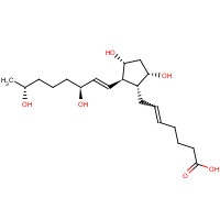 64625-53-2 19(R)-HYDROXY PROSTAGLANDIN F2ALPHA chemical structure