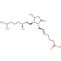 64625-54-3 19(R)-HYDROXY PROSTAGLANDIN E2 chemical structure