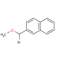 64689-70-9 1-BROMO-2-METHOXYMETHYLNAPHTHALENE chemical structure