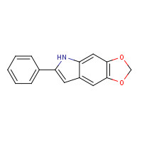 64943-90-4 5,6-METHYLENEDIOXY-2-PHENYLINDOLE chemical structure