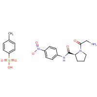 65096-46-0 GLY-PRO P-NITROANILIDE P-TOLUENESULFONATE SALT chemical structure