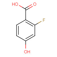 65145-13-3 2-Fluoro-4-hydroxybenzoic acid chemical structure