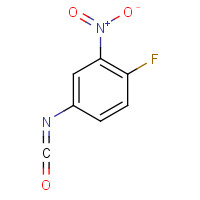 65303-82-4 4-FLUORO-3-NITROPHENYL ISOCYANATE chemical structure