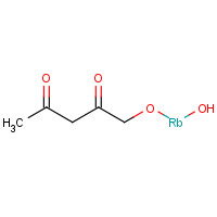 66169-93-5 RUBIDIUM 2,4-PENTANEDIONATE,HYDRATE chemical structure