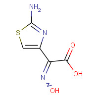 66338-96-3 2-(2-Aminothiazole-4-yl)-2-hydroxyiminoacetic acid chemical structure