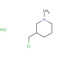 66496-82-0 3-CHLOROMETHYL-1-METHYLPIPERIDINE HYDROCHLORIDE chemical structure