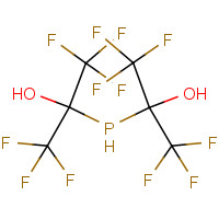 66644-46-0 1,1,1,3,3,3-HEXAFLUORO-2-(2,2,2-TRIFLUORO-1-HYDROXY-1-(TRIFLUOROMETHYL)ETHYLPHOSPHANYL)PROPAN-2-OL chemical structure