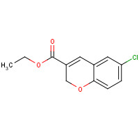 66670-54-0 6-CHLORO-2H-CHROMENE-3-CARBOXYLIC ACID ETHYL ESTER chemical structure
