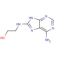 66813-29-4 8-(HYDROXYETHYLAMINO)-ADENINE chemical structure