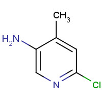 66909-38-4 3-AMINO-6-CHLORO-4-PICOLINE chemical structure