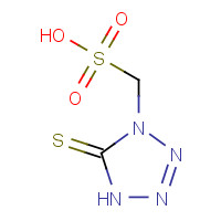 67146-22-9 5-Mercapto-1H-tetrazole-1-methane sulphonic acid chemical structure