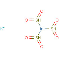 67627-18-3 POTASSIUM INDIGOTRISULFONATE chemical structure