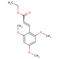 67827-53-6 2,4,6-TRIMETHOXYCINNAMIC ACID ETHYL ESTER chemical structure