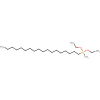 67859-75-0 N-OCTADECYLMETHYLDIETHOXYSILANE chemical structure
