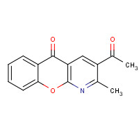 67867-47-4 3-ACETYL-2-METHYL-5H-CHROMENO[2,3-B]PYRIDIN-5-ONE chemical structure